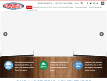Tablet Screenshot of downhilladventures.com